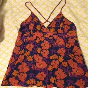 Floral tank top